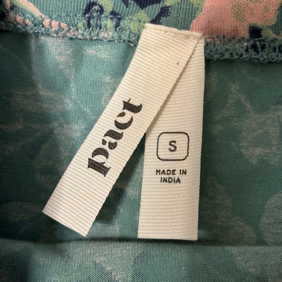 PACT floral organic cotton skirt SMALL - Picture 4 of 4